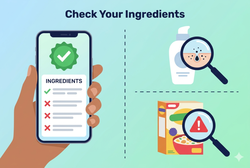 Comedogenic Ingredients Checker